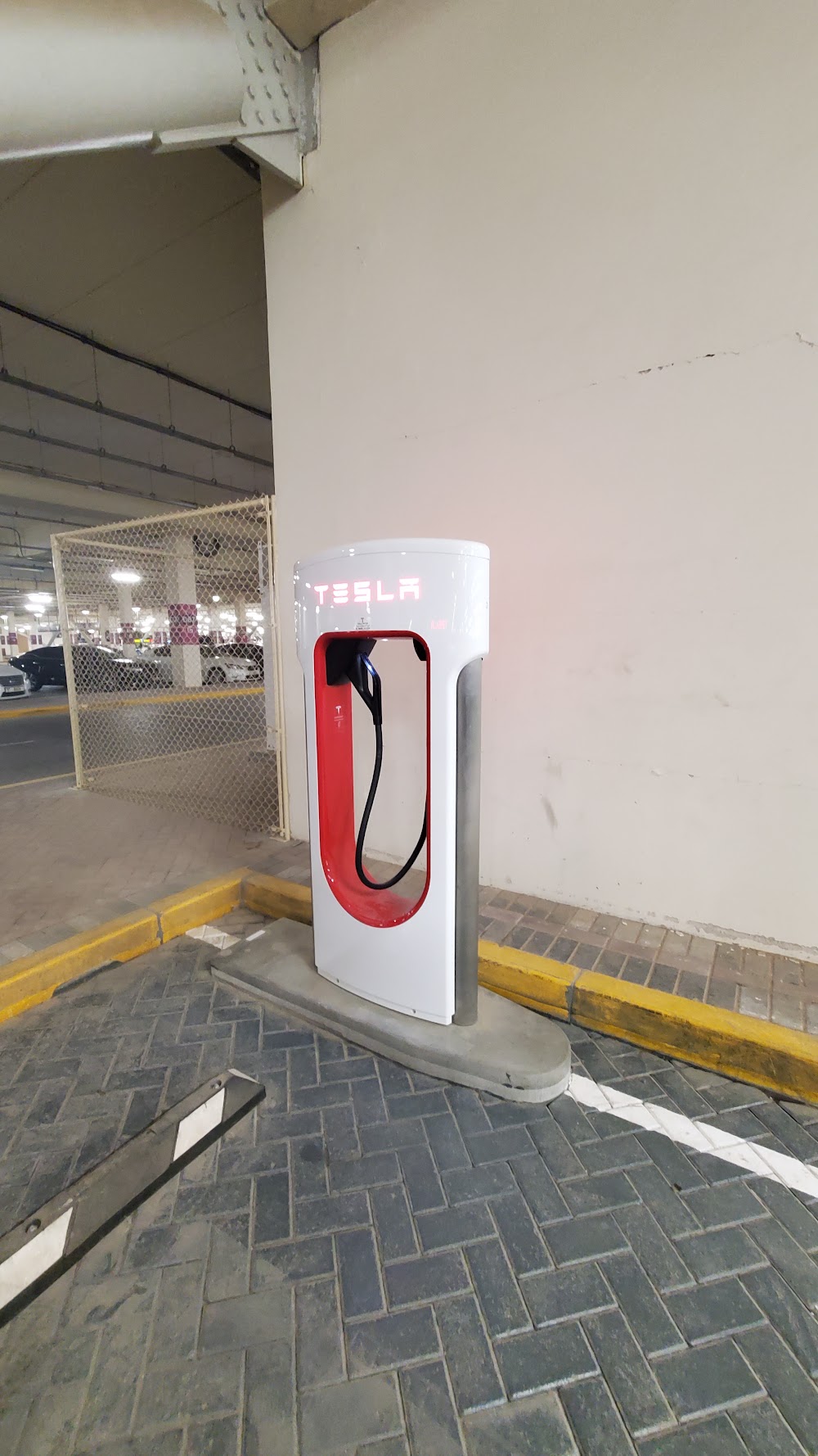 Photo of DEWA EV charging station in Ajman