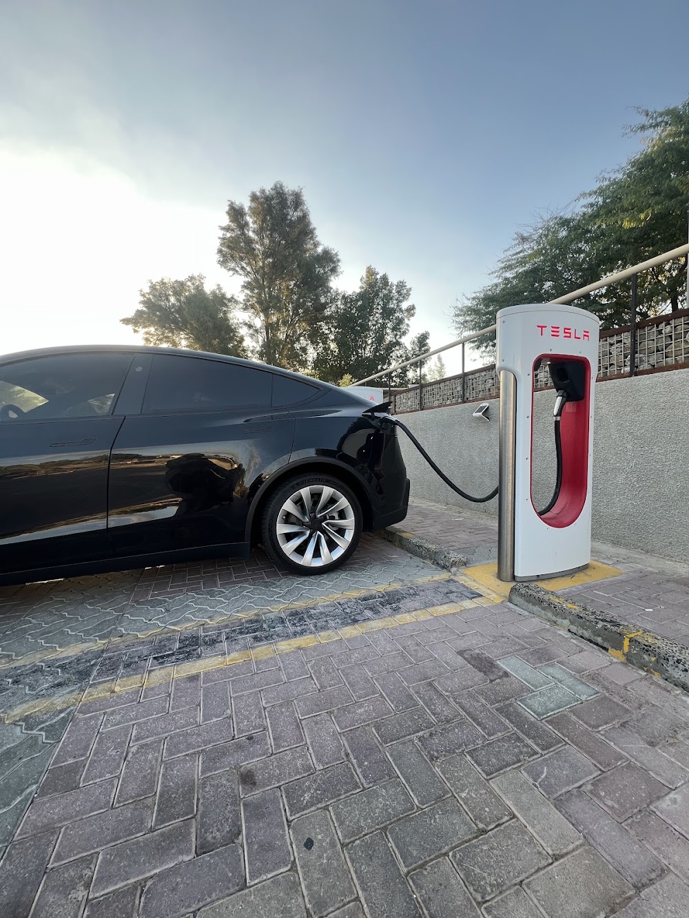 Photo of Tesla Supercharger EV charging station in Fujairah